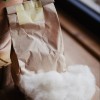 healing wool in paper bag